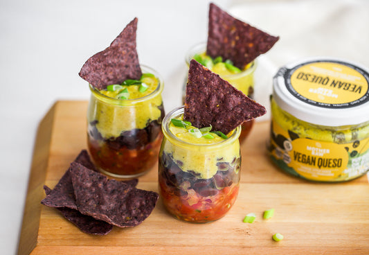Vegan Layered Dip Jars