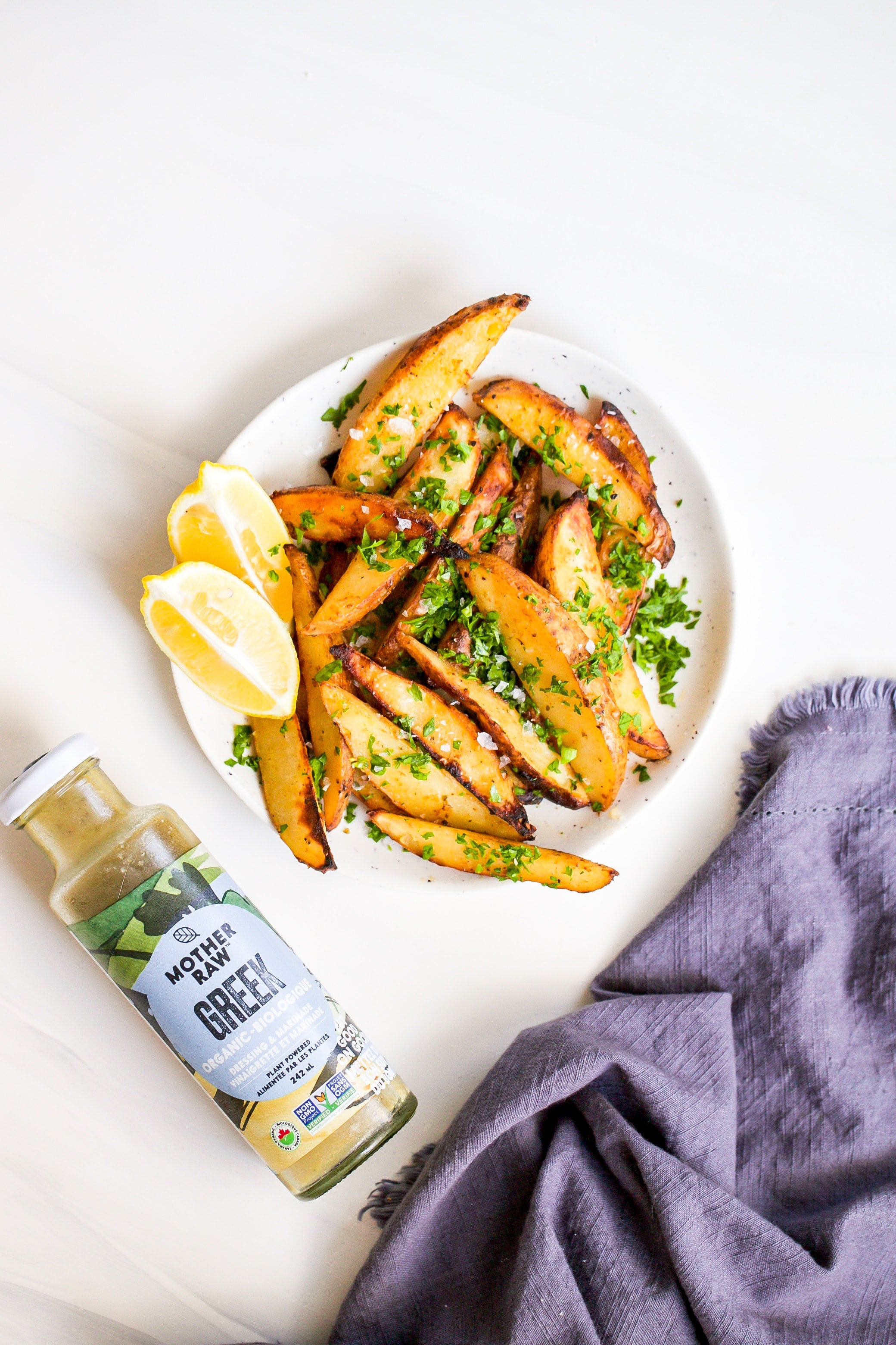 Crispy Greek Potatoes Mother Raw Canada