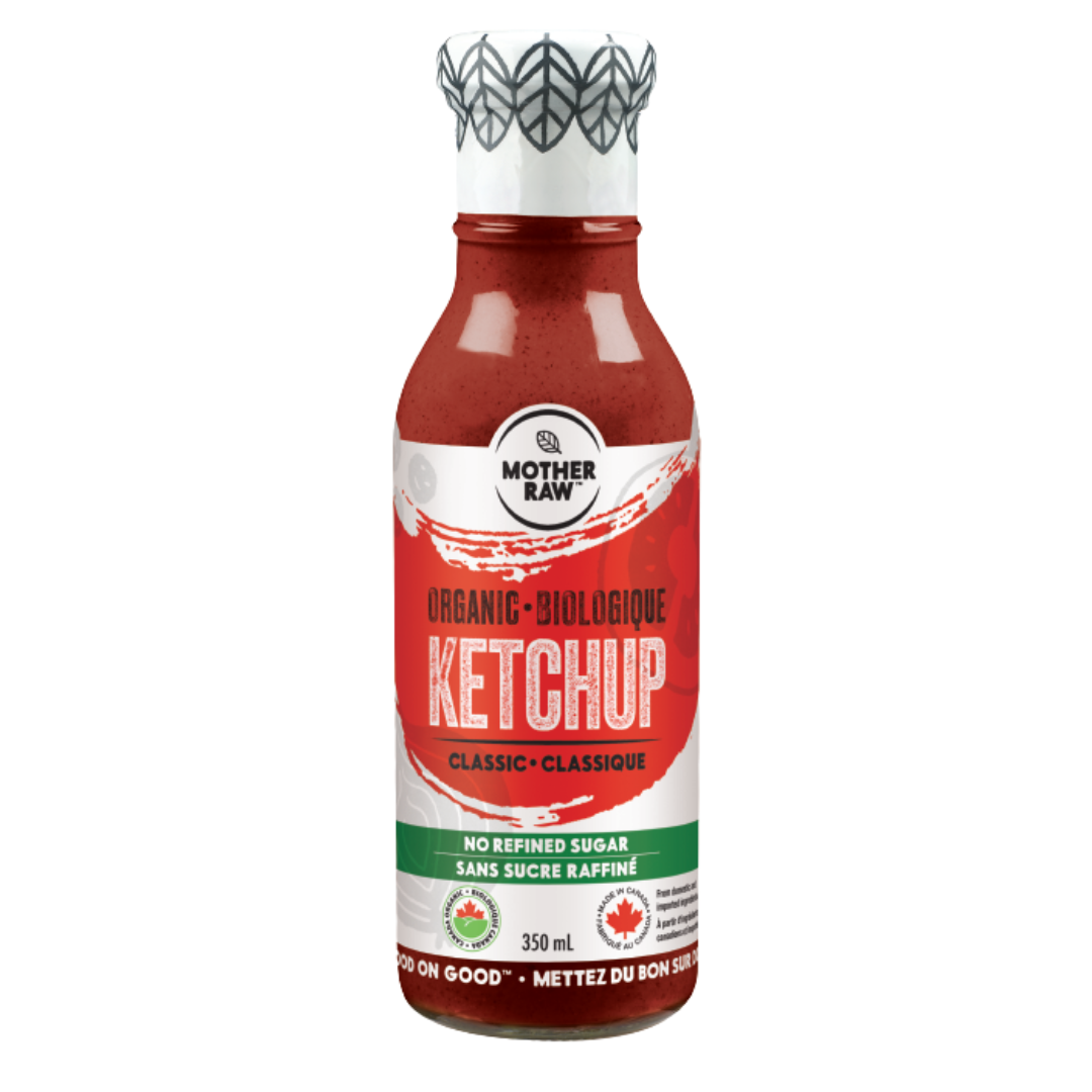 Organic No Refined Sugar Classic Ketchup Mother Raw Canada