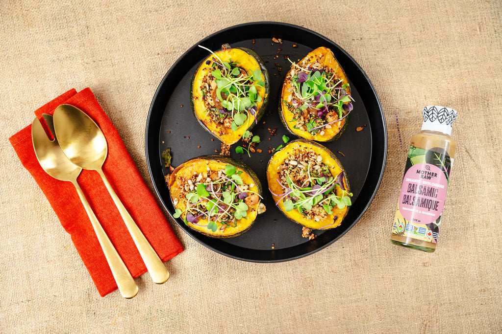 Mother Raw’s Loaded Acorn Squash Bowls – Mother Raw Canada