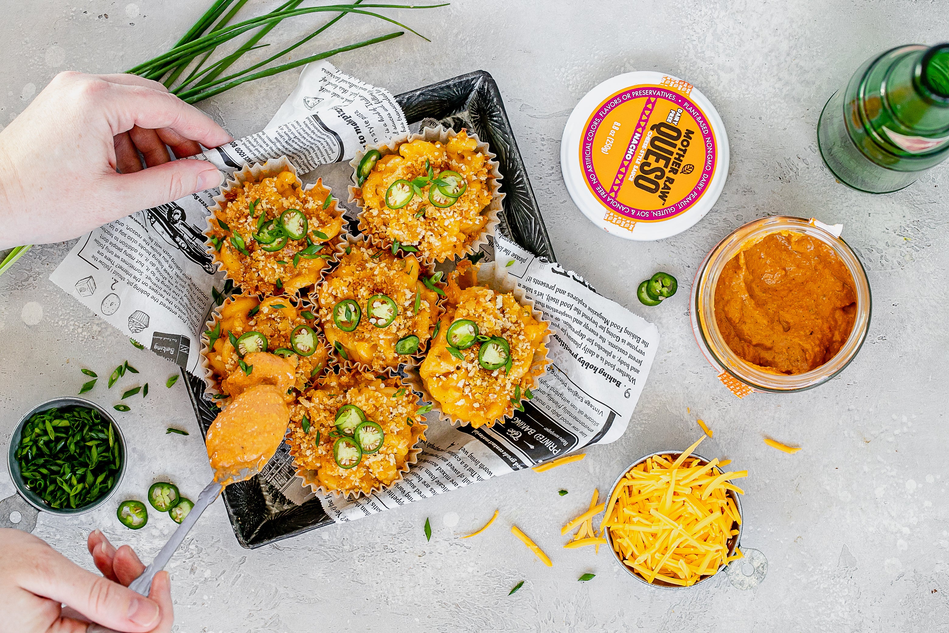 Baked Queso & Jalapeño Mac and Cheese Balls Mother Raw Canada