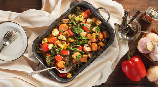 Maple and Fig Roasted Vegetables