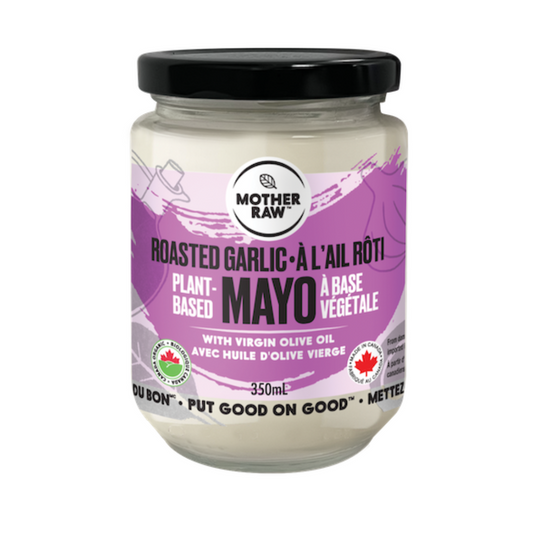 Organic Plant-Based Roasted Garlic Mayo