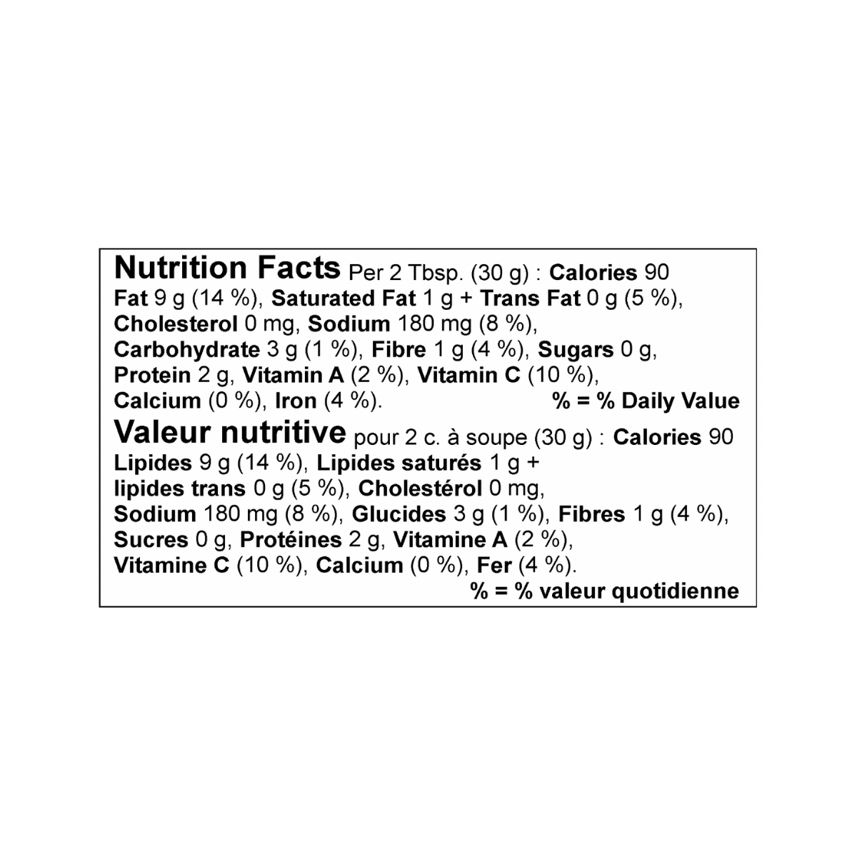 Mother Raw Dairy Free Nacho Queso Nutritional facts