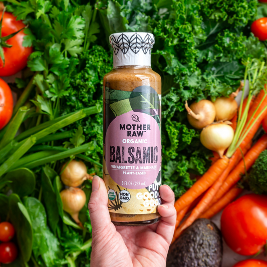 Balsamic Dressing with veggies
