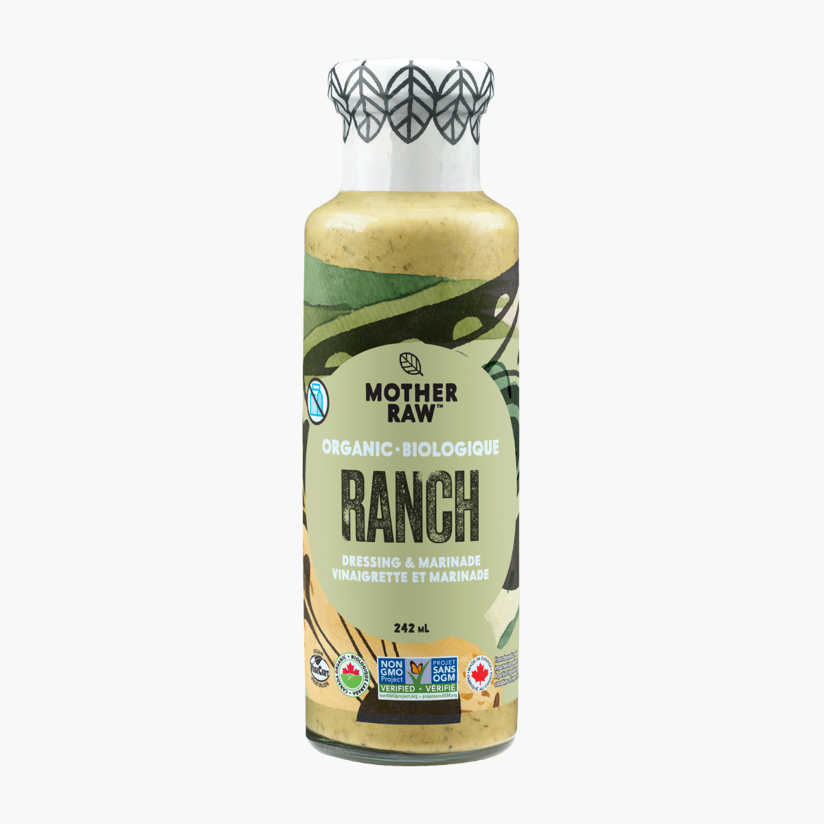 Mother Raw Organic Vegan Ranch Dressing Image