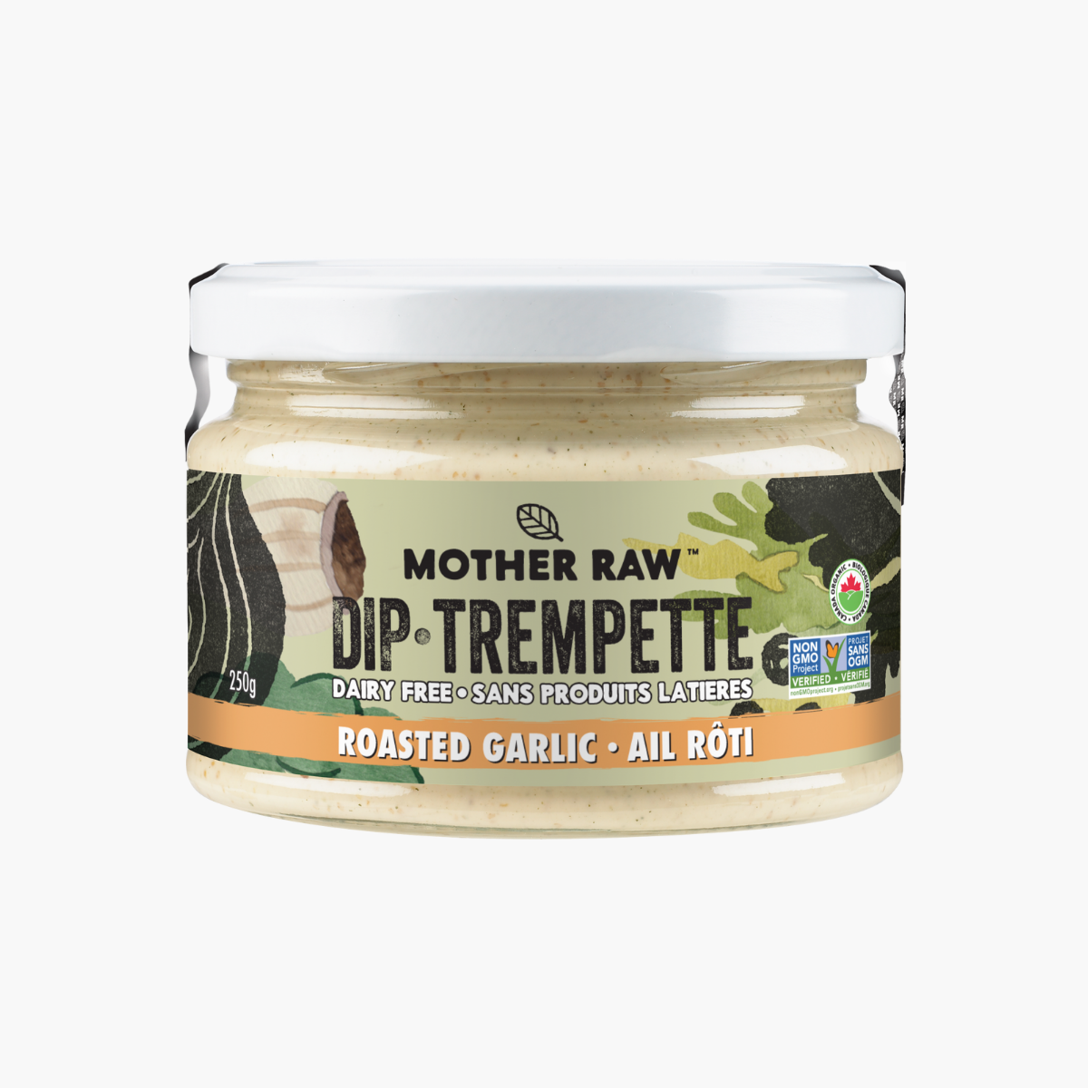 Mother Raw Organic Dairy Free Everything Bagel Dip Jar image